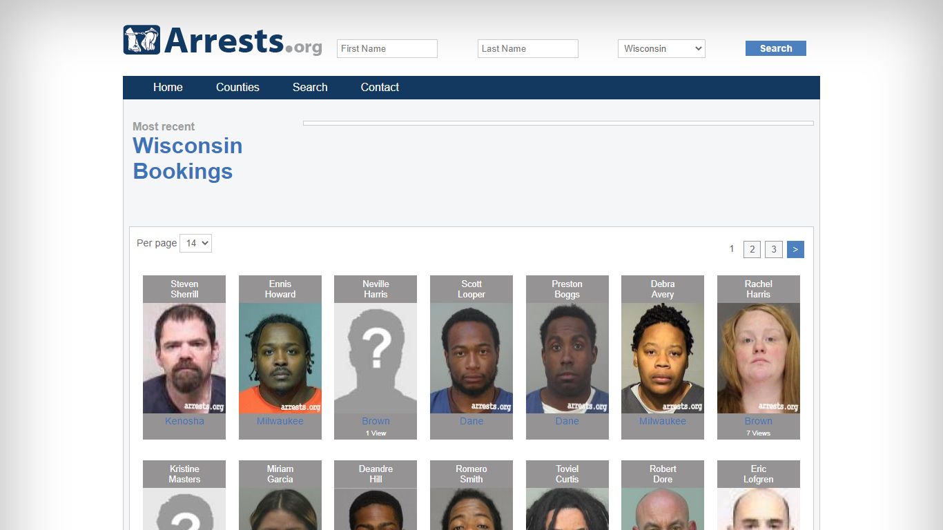 Milwaukee County Arrests and Inmate Search